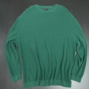 Green ASOS oversized long sleeve T-shirt